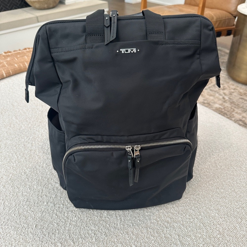 TUMI Sleek Black Backpack